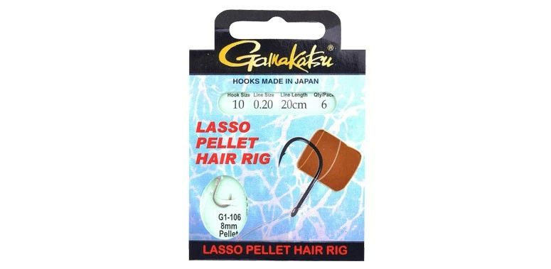 Gamakatsu Lasso Pellet Hair Rig G1-106 3 Gamakatsu Lasso Pellet Hair Rig G1-106
