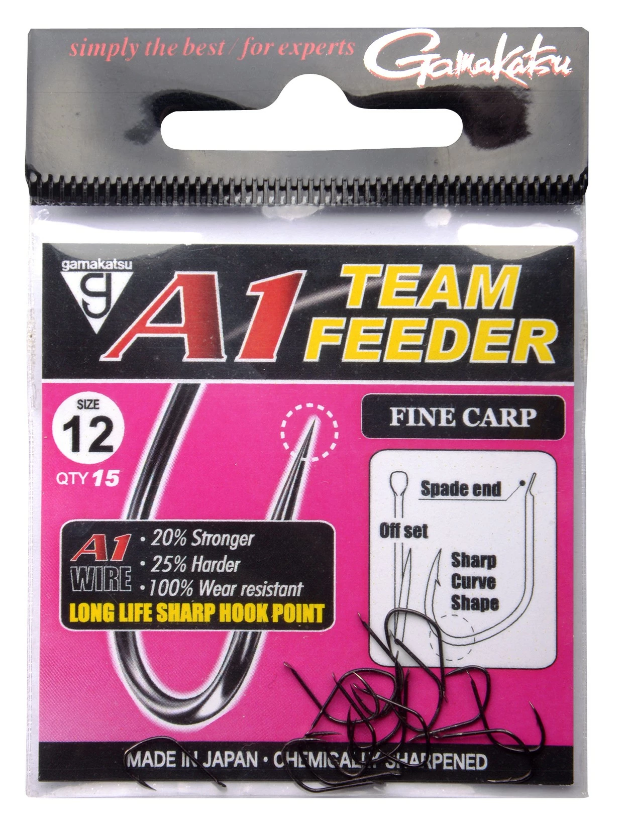 Gamakatsu A1 Team Feeder Fine Carp 4 Gamakatsu A1 Team Feeder Fine Carp - Afbeelding 2