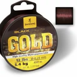Browning Ø 0,19mm Black Magic® Gold Mono L: 680m 3,00kg / 6,60lbs Donkerbruin