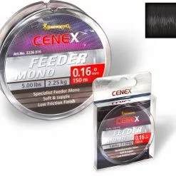 Browning Ø 0,22mm Cenex Feeder Mono L: 150m 4,40kg / 9,70lbs Zwart