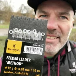 Browning #10 Feeder Method Onderlijn Met Pellet Band Brons 10lbs / 4,5kg Onderlijnl.: 10cm -Exporteren Hengels winkel 4706010 D2 scaled 1