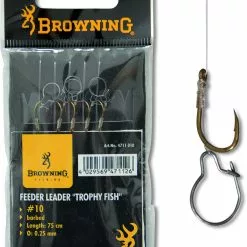 Browning #14 Feeder Trophy Fish Onderlijn Brons 12lbs / 5,6kg Onderlijnl.: 75cm