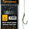 Browning #8 Braid Feeder Leader Method Push Stop Brons 6,4kg / 14lbs Onderlijnl.: 10cm Onderlijn Ø: 0,12mm 1 Browning #8 Braid Feeder Leader Method Push Stop Brons 6,4kg / 14lbs Onderlijnl.: 10cm Onderlijn Ø: 0,12mm -Exporteren Hengels winkel 4720112 1