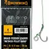 Browning #6 Braid Feeder Leader Method Pellet Band Brons 6,4kg / 14lbs Onderlijnl.: 10cm Onderlijn Ø: 0,12mm -Exporteren Hengels winkel 4722012 2